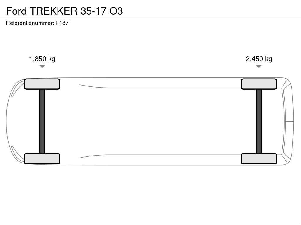 PKW-Anhänger typu Ford TREKKER 35-17 O3, Gebrauchtmaschine w Groenekan (Zdjęcie 10)