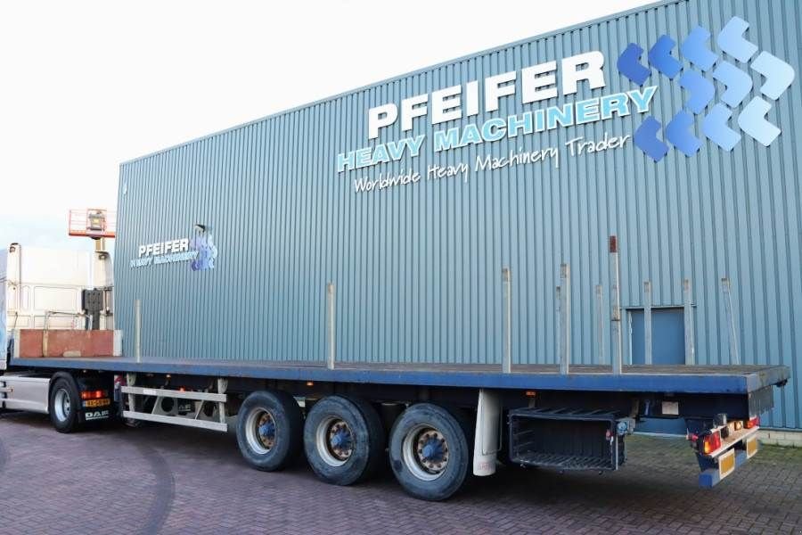 PKW-Anhänger Türe ait Groenewegen DRO-12-27 3 Axle Trailer, 32t Capacity, BPW Axles, Gebrauchtmaschine içinde Groenlo (resim 4)