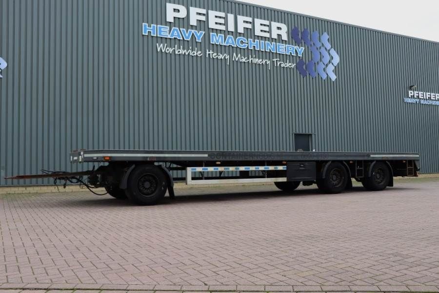 PKW-Anhänger Türe ait GS AV-2700P 3 Axel Container Trailer, Gebrauchtmaschine içinde Groenlo (resim 1)