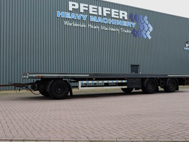 PKW-Anhänger des Typs GS AV-2700P 3 Axel Container Trailer, Gebrauchtmaschine in Groenlo (Bild 1)