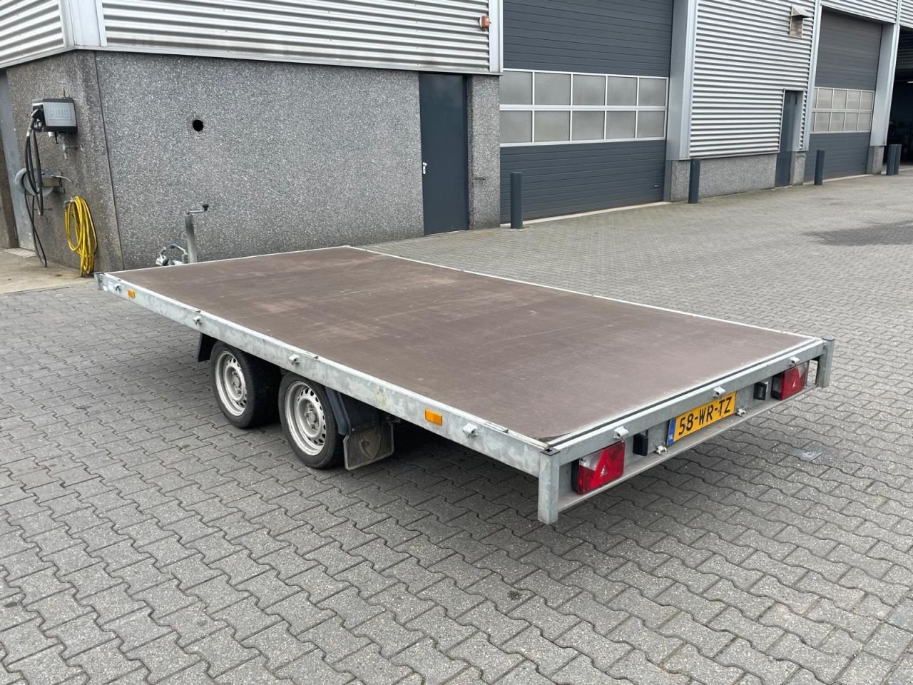 PKW-Anhänger del tipo Hapert Azure H2 platte aanhangwagen, Gebrauchtmaschine en Roermond (Imagen 3)