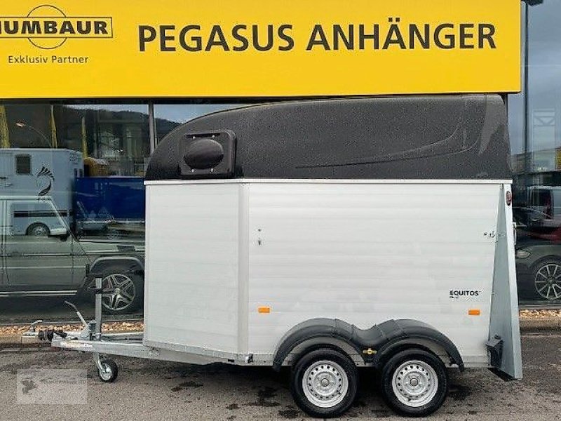 PKW-Anhänger типа Humbaur Equitos Alu 2-Pferdeanhänger 2,0t. NEU Vollalu, Gebrauchtmaschine в Gevelsberg (Фотография 3)