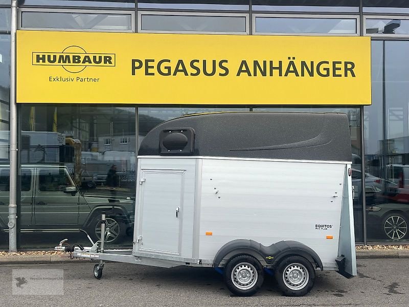 PKW-Anhänger des Typs Humbaur Equitos Alu Plus 2 Pferdeanhänger 2t  Alu SK, Gebrauchtmaschine in Gevelsberg (Bild 3)