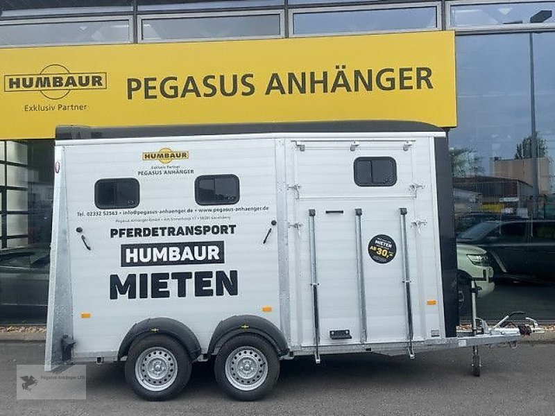 PKW-Anhänger Türe ait Humbaur Notos XTRA Pro 2-Pferdeanhänger Fronstausstieg, Gebrauchtmaschine içinde Gevelsberg (resim 3)