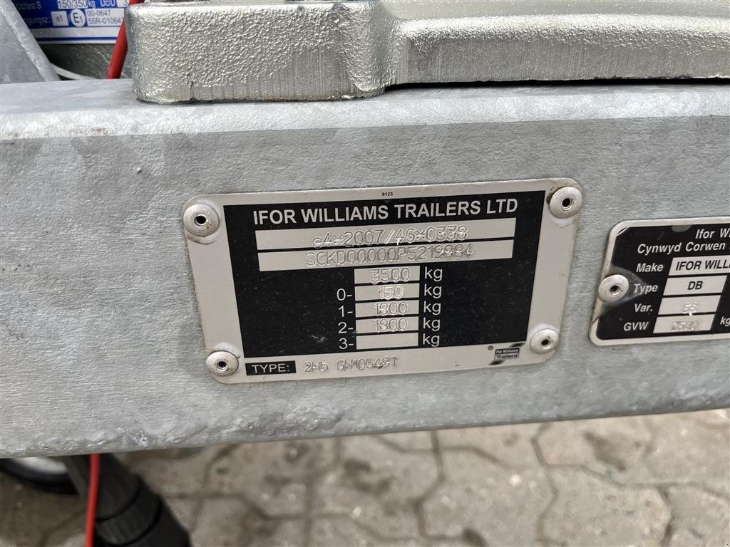 PKW-Anhänger del tipo Ifor Williams GH 1054 Som ny, Gebrauchtmaschine en Rønnede (Imagen 7)