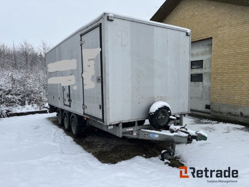 PKW-Anhänger Türe ait Ifor Williams LM 167 - 3 , lukket ALU. Trailer, Gebrauchtmaschine içinde Rødovre (resim 1)