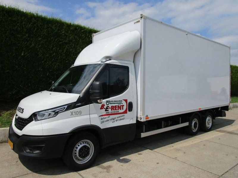 PKW-Anhänger Türe ait Iveco Daily 35S18 / Gesloten clixtar oplegger 5,2 m., Gebrauchtmaschine içinde Groenekan