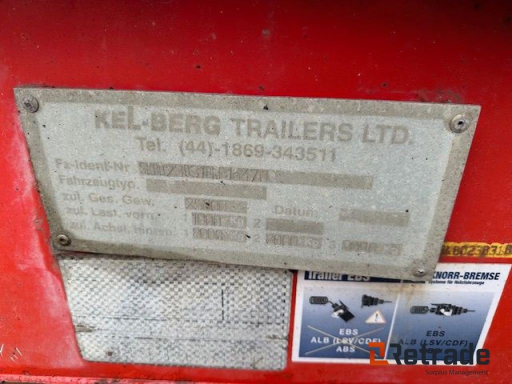 PKW-Anhänger tip Kel-Berg KÆRRE TRAILER, Gebrauchtmaschine in Rødovre (Poză 5)