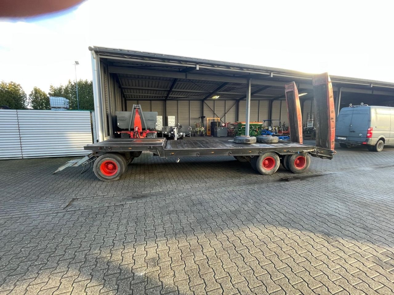 PKW-Anhänger van het type Meiller Mitteltal dieplader, Gebrauchtmaschine in Roermond (Foto 5)