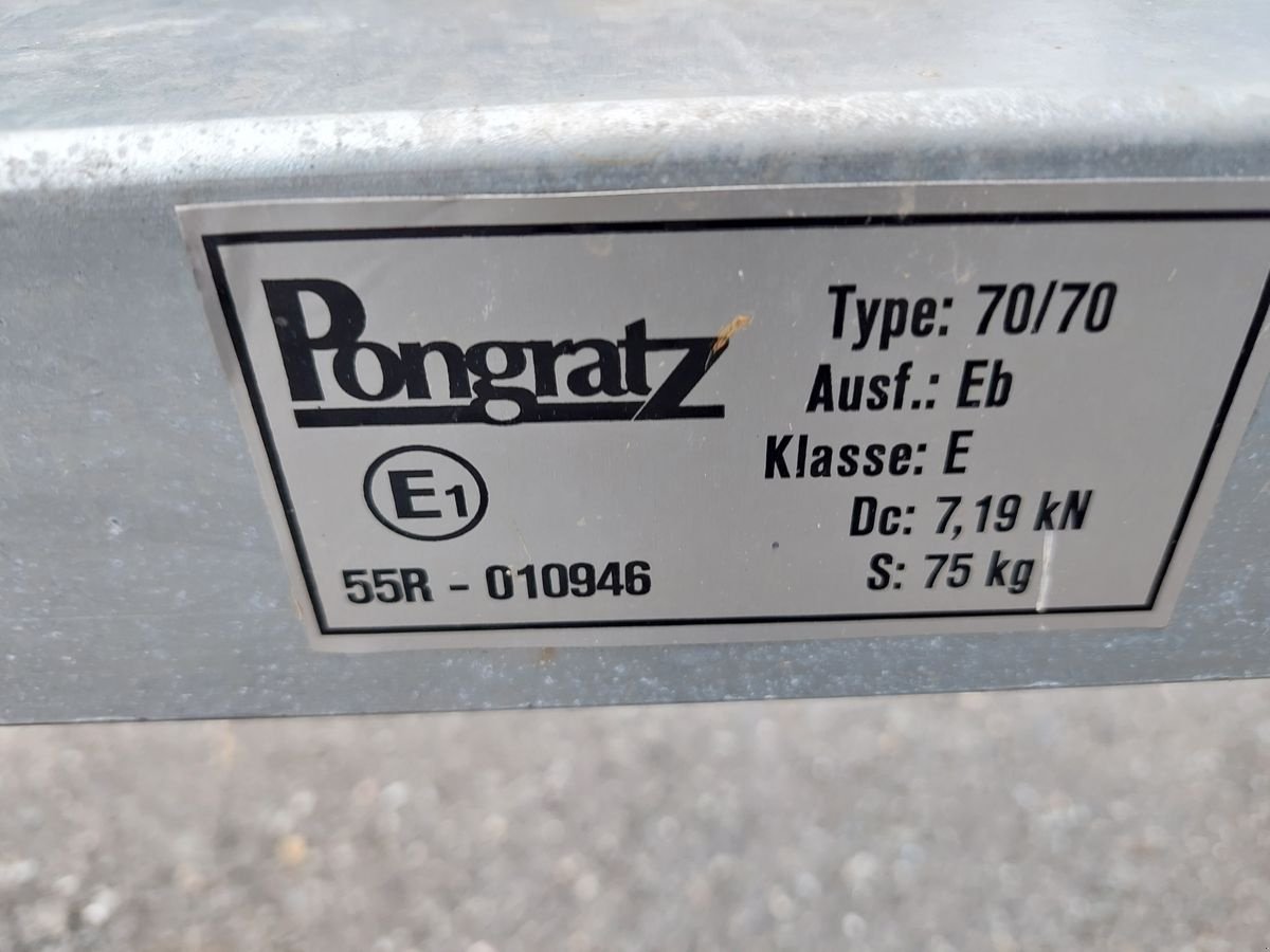 PKW-Anhänger van het type Pongratz 70/70, Gebrauchtmaschine in Strem (Foto 2)