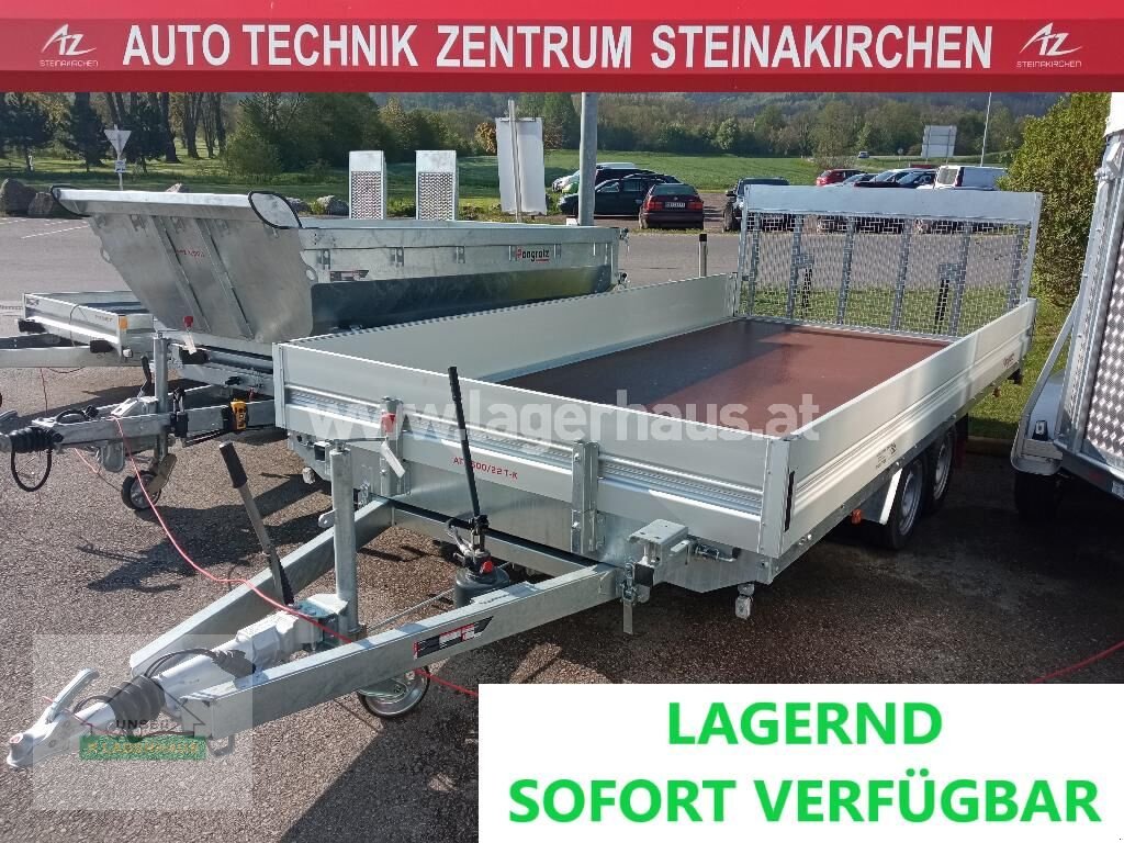 PKW-Anhänger του τύπου Pongratz AUTOTRANSPORTER AT-SO 4500/22 T-K-AL 3500KG, Neumaschine σε Wolfpassing (Φωτογραφία 1)