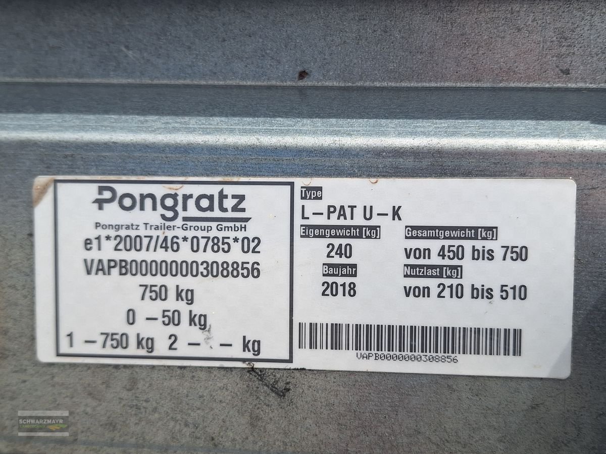 PKW-Anhänger tip Pongratz L-PAT 250/13 U-K, Gebrauchtmaschine in Gampern (Poză 15)