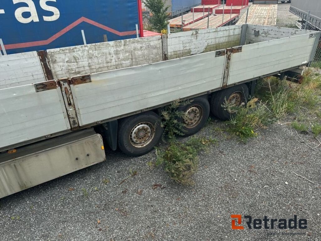 PKW-Anhänger typu Schmitz 3-akslet  Gardintrailer SCHMITZ 3-akslet åben trailer med alu. Sider / 3-axle, Gebrauchtmaschine v Rødovre (Obrázok 3)