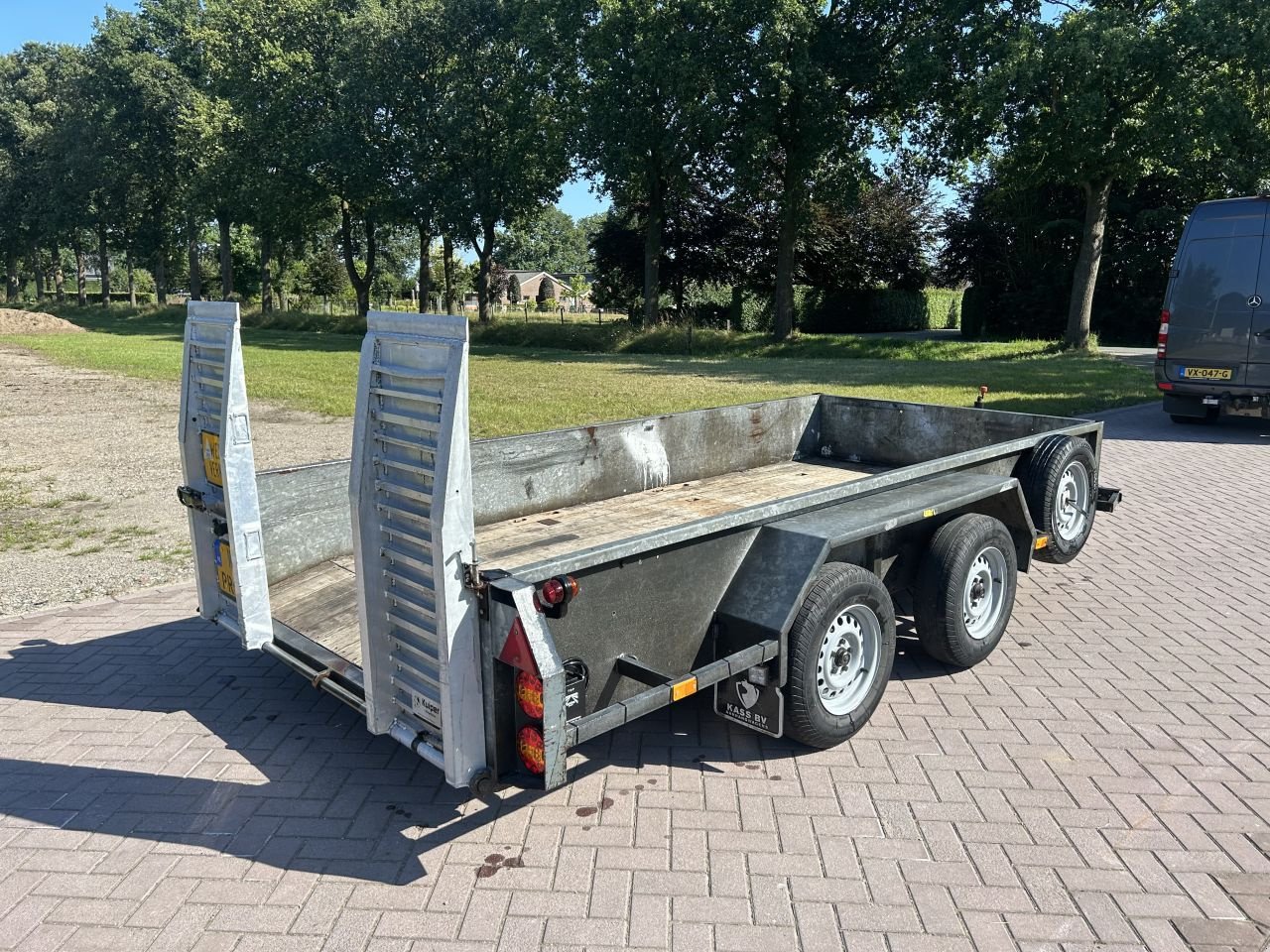 PKW-Anhänger van het type Sonstige aanhanger kuip dieplader KUIPER 3500 kg, Gebrauchtmaschine in Putten (Foto 5)