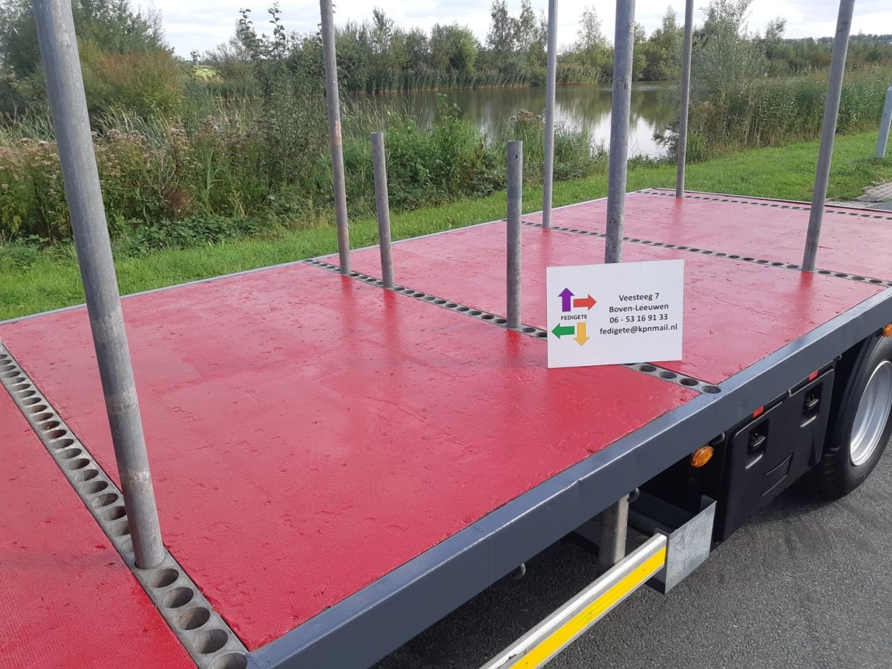 PKW-Anhänger of the type Sonstige aanhangwagen aanhanger oprijwagen eigenbouw, Gebrauchtmaschine in Boven-Leeuwen (Picture 11)