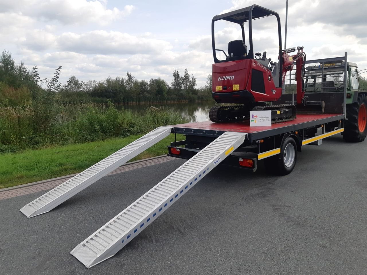 PKW-Anhänger del tipo Sonstige aanhangwagen aanhanger oprijwagen eigenbouw, Gebrauchtmaschine In Boven-Leeuwen (Immagine 7)