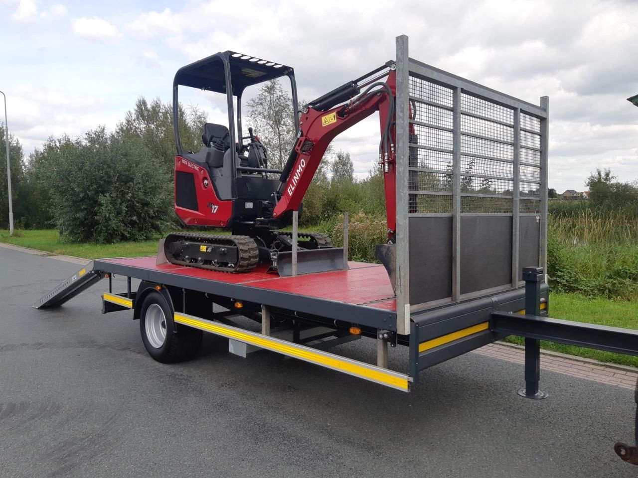 PKW-Anhänger typu Sonstige aanhangwagen aanhanger oprijwagen eigenbouw, Gebrauchtmaschine v Boven-Leeuwen (Obrázek 10)