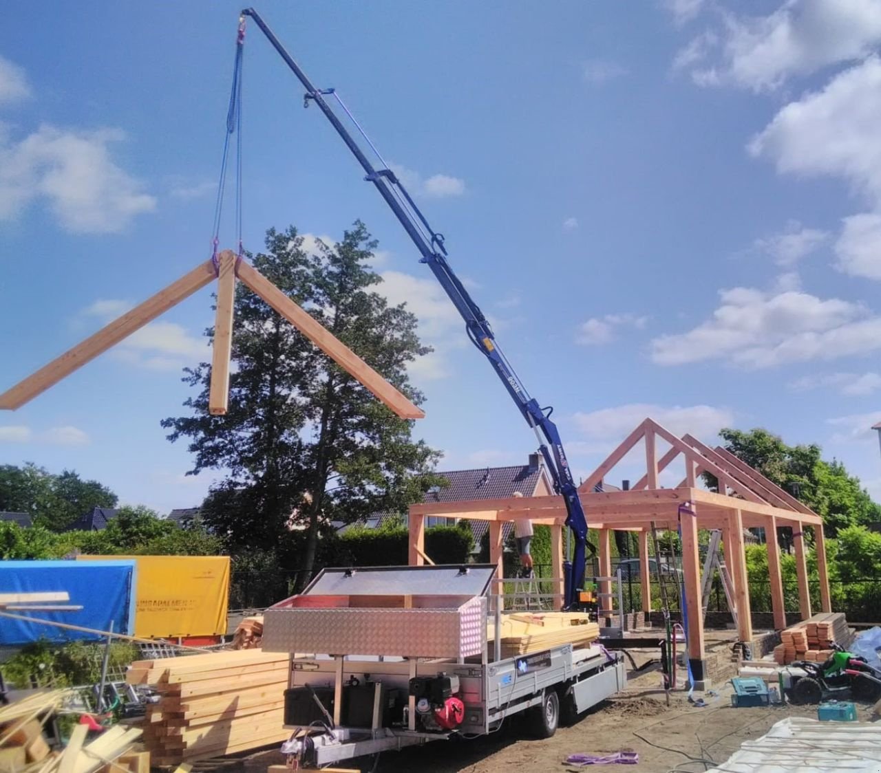 PKW-Anhänger des Typs Sonstige AMCO VEBA 903 5N 3S met afstandsbediening, Neumaschine in Putten (Bild 7)