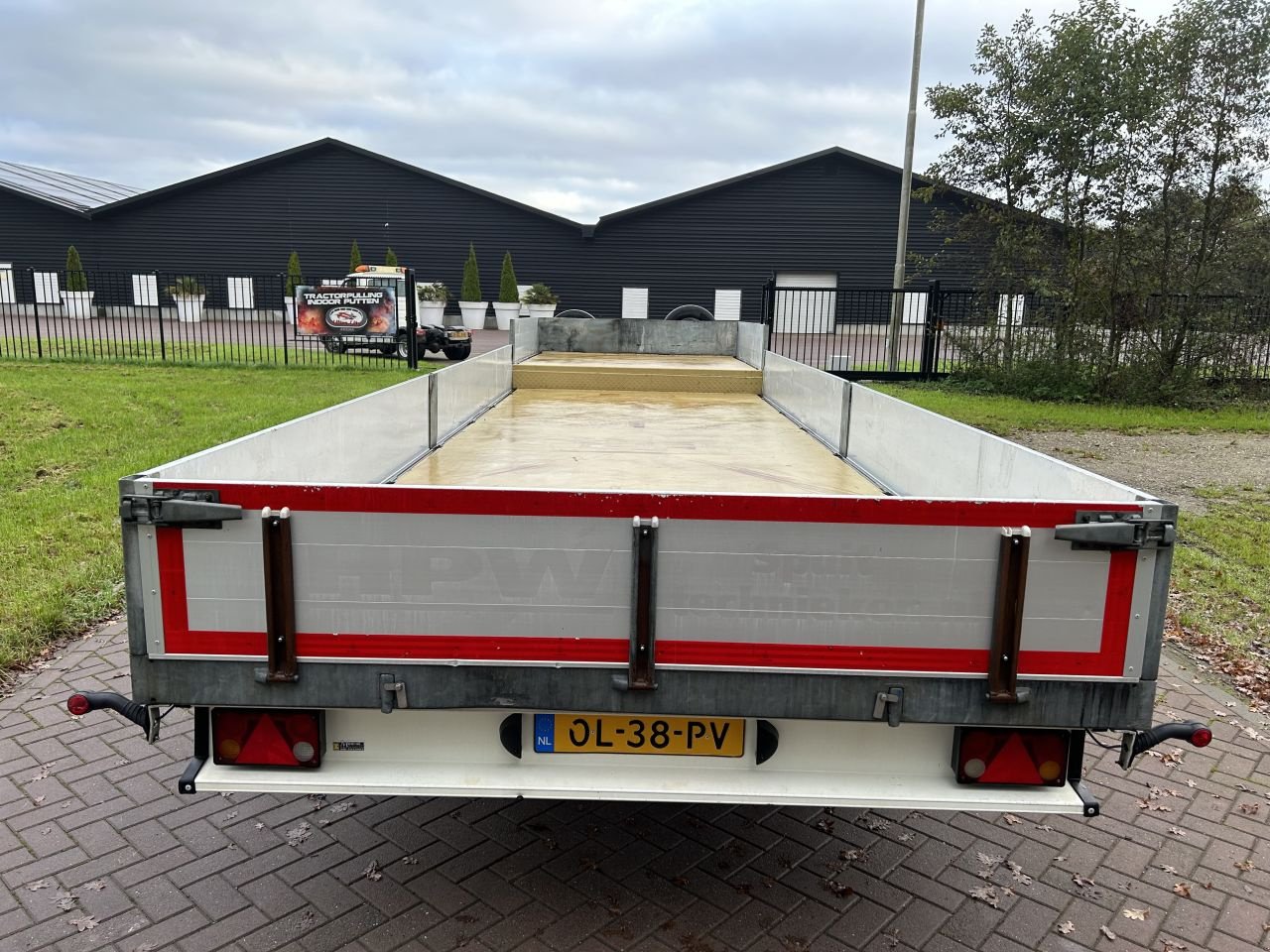 PKW-Anhänger za tip Sonstige Be Oplegger 10 ton Bunk Semi dieplader 7.2 laden, Gebrauchtmaschine u Putten (Slika 7)