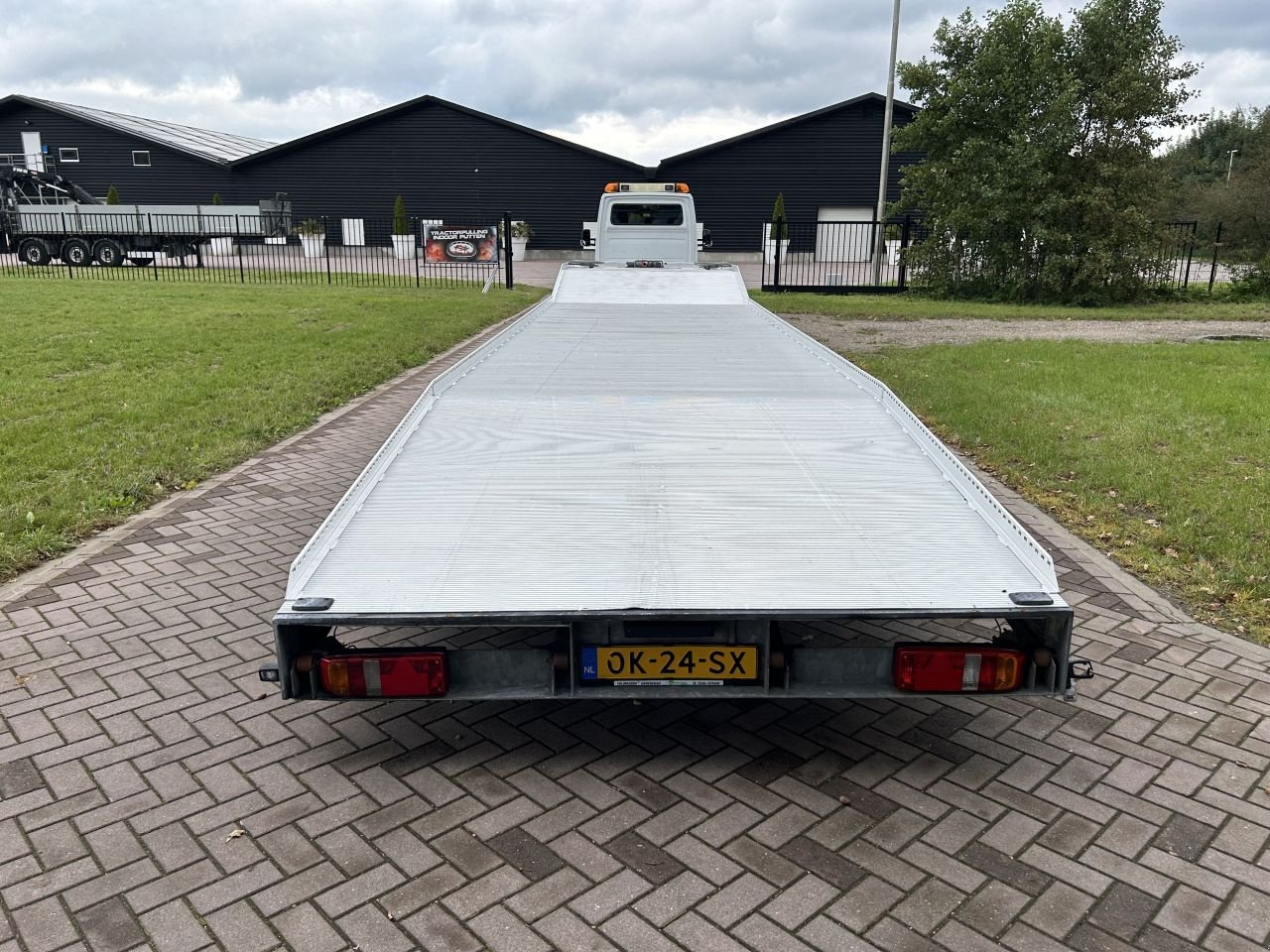 PKW-Anhänger van het type Sonstige be oplegger 10 ton VELDHUIZEN auto transporter met Ramsey lier, Gebrauchtmaschine in Putten (Foto 10)