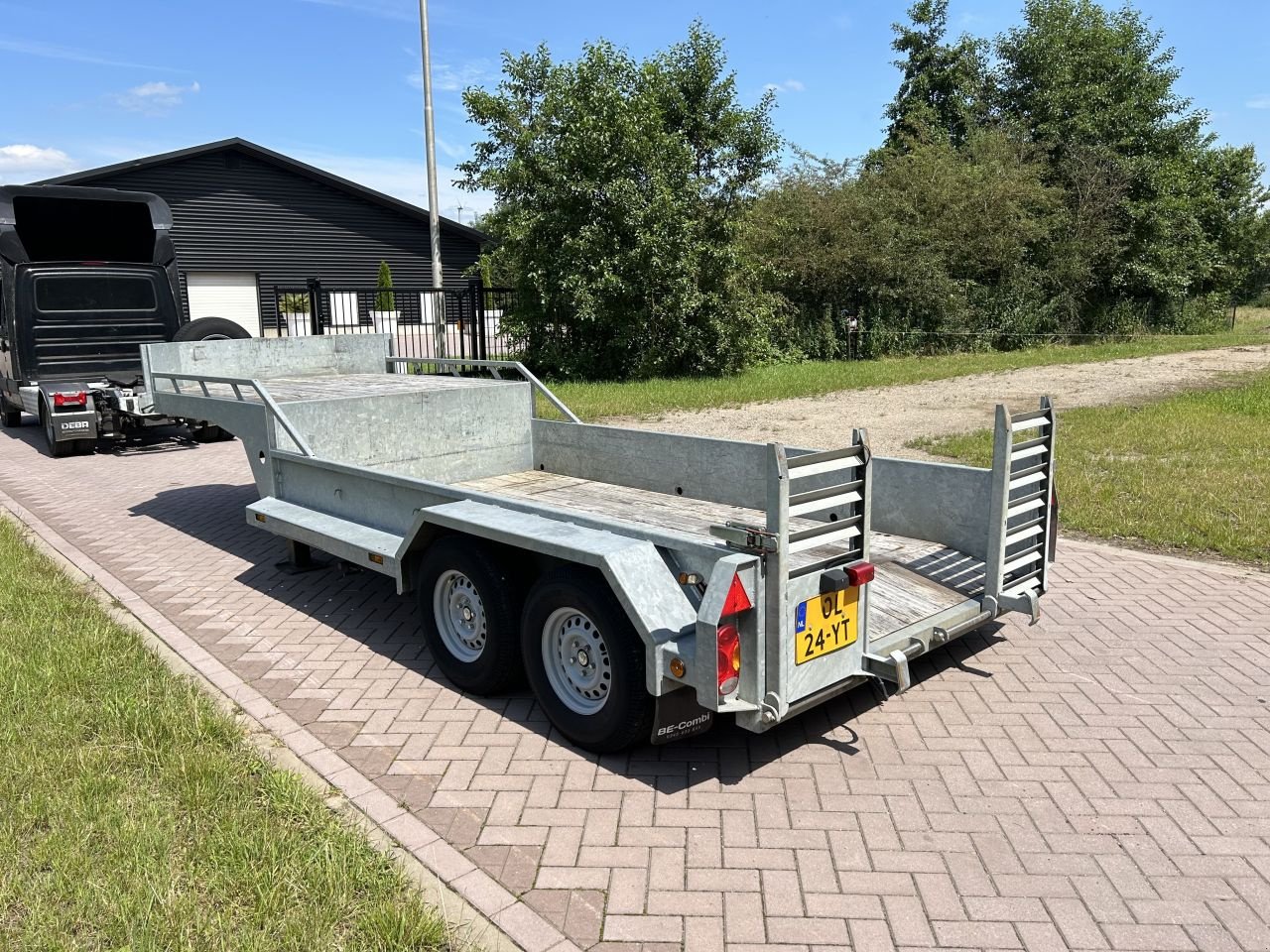 PKW-Anhänger van het type Sonstige be oplegger 5 ton kuip dieplader kuiper 2014, Gebrauchtmaschine in Putten (Foto 4)