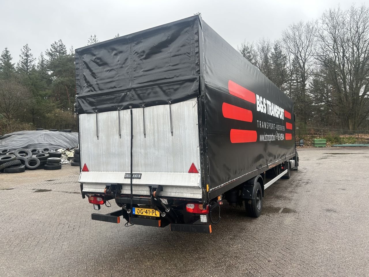 PKW-Anhänger del tipo Sonstige be oplegger 5.4 ton Quality zeiloplegger laadklep, Gebrauchtmaschine In Putten (Immagine 8)