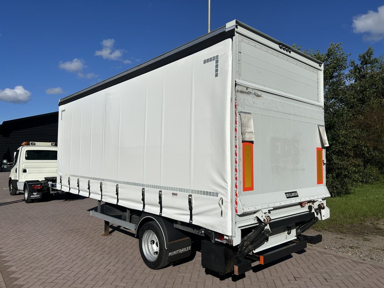 PKW-Anhänger del tipo Sonstige be oplegger 6.6 ton schuifzeilen vf laadklep 1000 kg, Gebrauchtmaschine en Putten (Imagen 5)