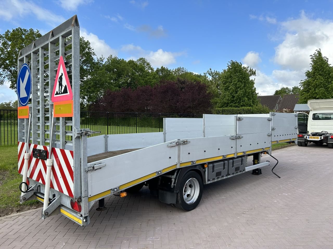 PKW-Anhänger del tipo Sonstige be oplegger 6.6 ton semi dieplad be oplegger 6.6 ton semi dieplad mambour oprijklep met hydraul, Gebrauchtmaschine en Putten (Imagen 7)