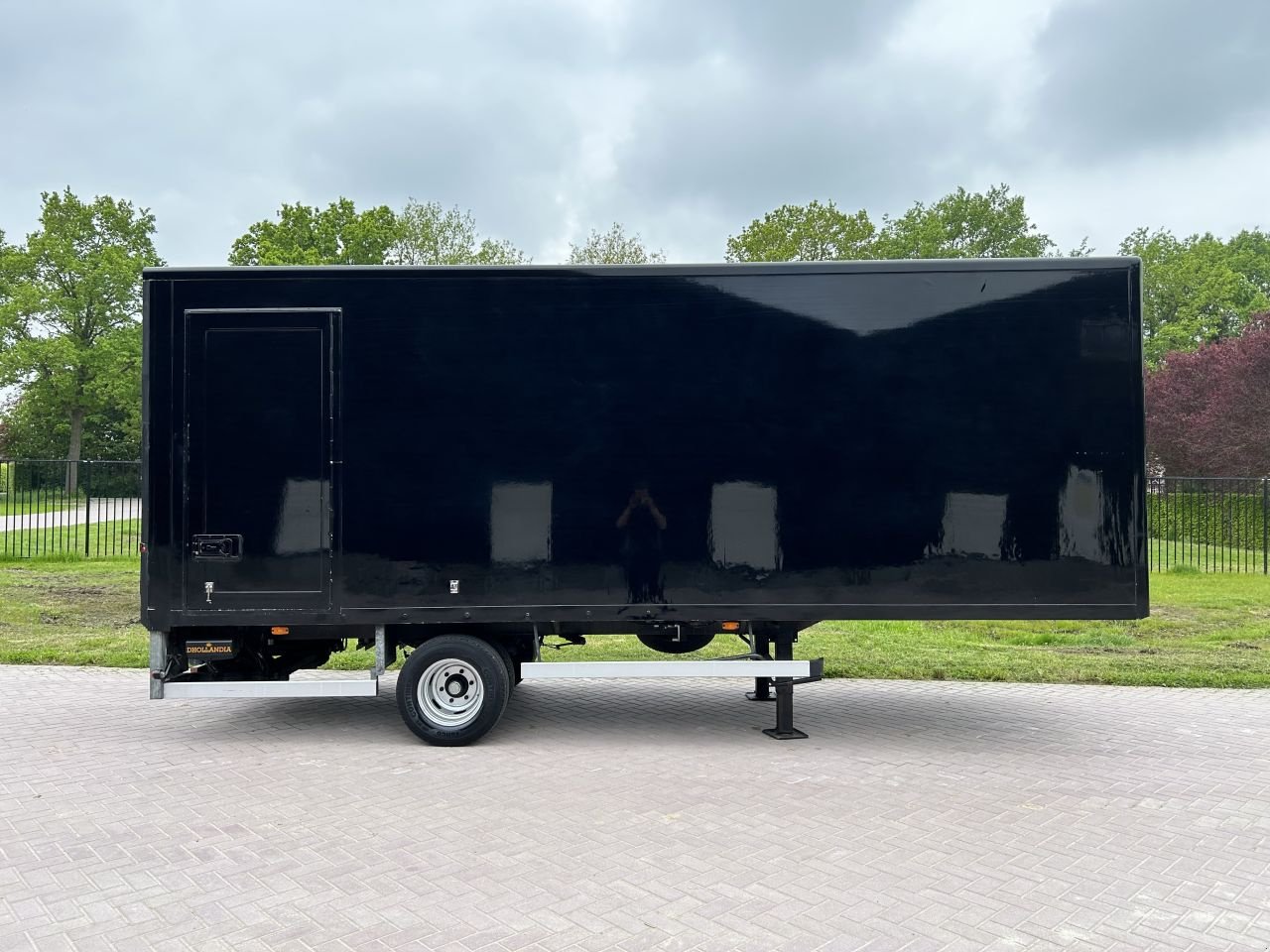 PKW-Anhänger Türe ait Sonstige Be oplegger 7.5 ton Veldhuizen Be oplegger 7.5 ton Veldhuizen Veldhuizen met laadklep 750 kg, Gebrauchtmaschine içinde Putten (resim 2)