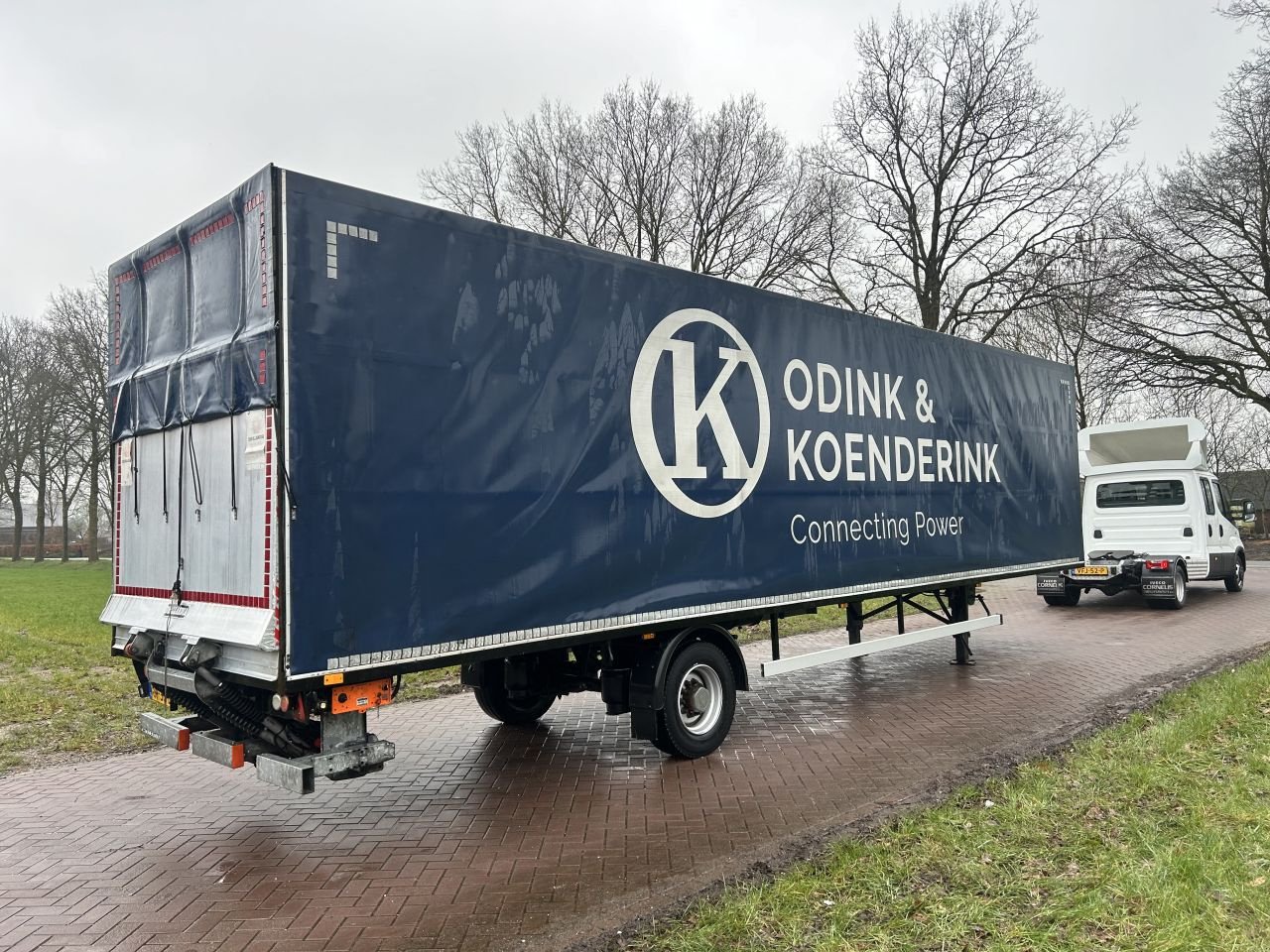 PKW-Anhänger del tipo Sonstige be oplegger Draf 7 ton be oplegger Draf 7 ton huifzeilen met laadklep 750 kg, Gebrauchtmaschine In Putten (Immagine 3)