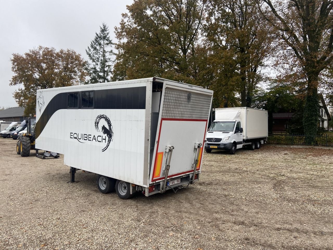 PKW-Anhänger des Typs Sonstige be oplegger gesloten be oplegger gesloten transport paarden, Gebrauchtmaschine in Putten (Bild 5)