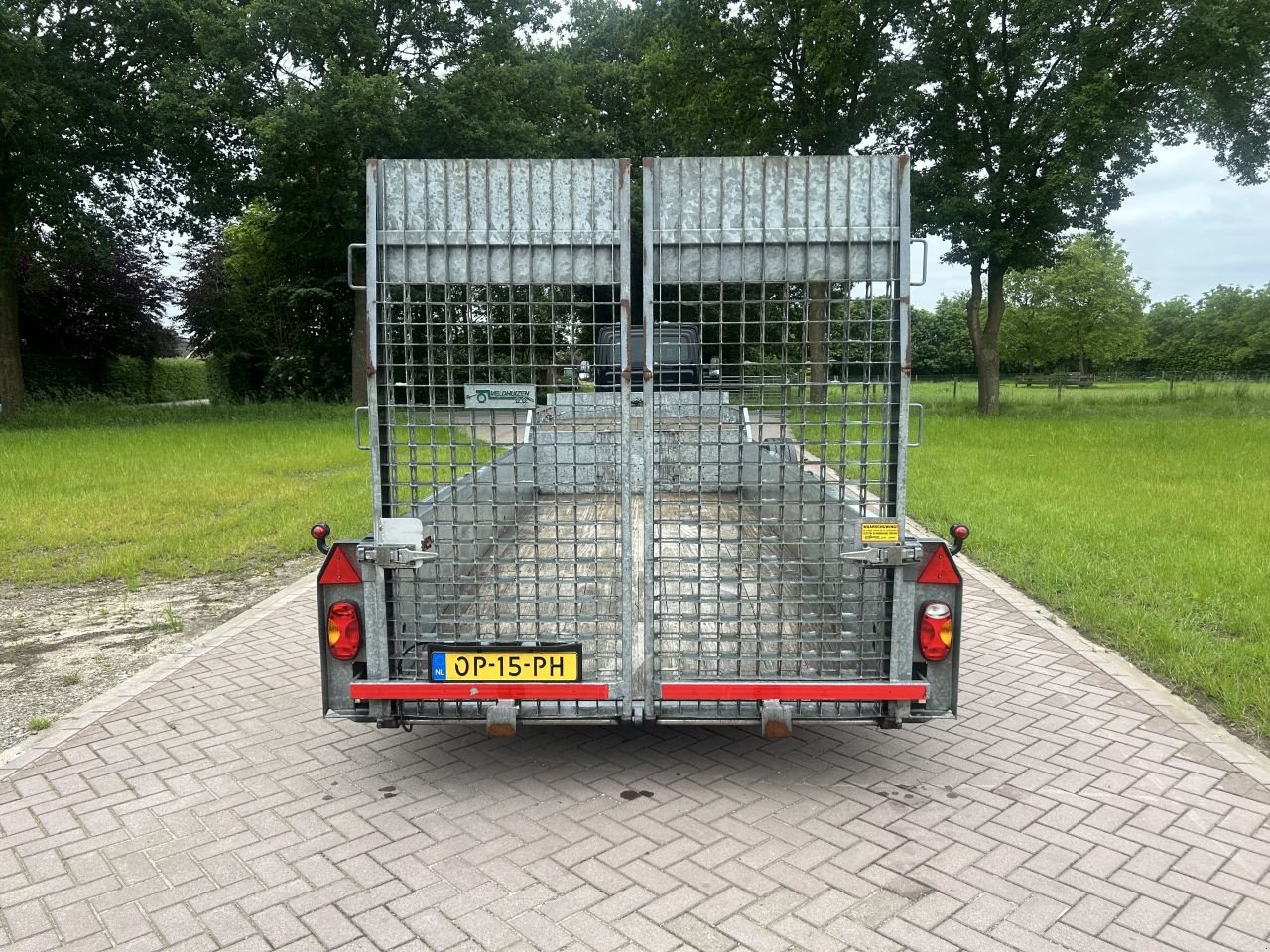 PKW-Anhänger des Typs Sonstige be oplegger kuip dieplader 9.7 ton Veldhuizen (2017), Gebrauchtmaschine in Putten (Bild 8)