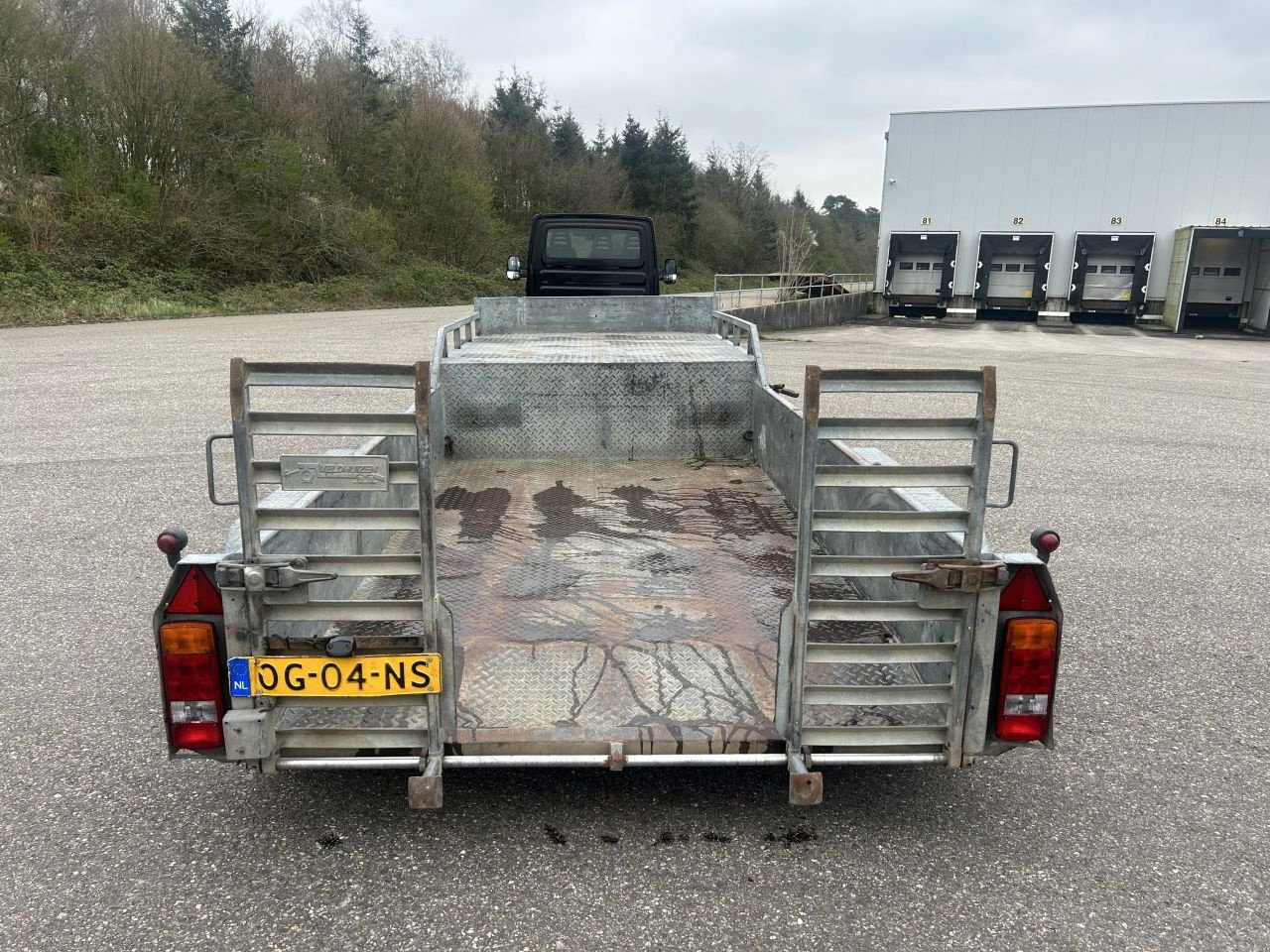 PKW-Anhänger van het type Sonstige be oplegger kuip dieplader Veldhuizen 5.2 ton, Gebrauchtmaschine in Putten (Foto 7)