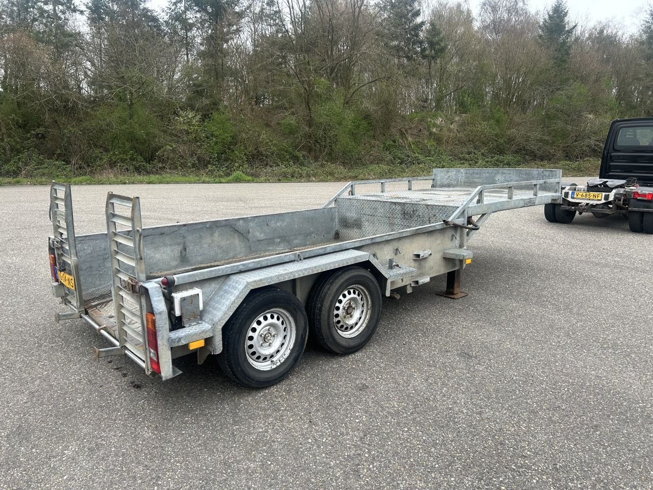 PKW-Anhänger tip Sonstige be oplegger kuip dieplader Veldhuizen 5.2 ton, Gebrauchtmaschine in Putten (Poză 5)