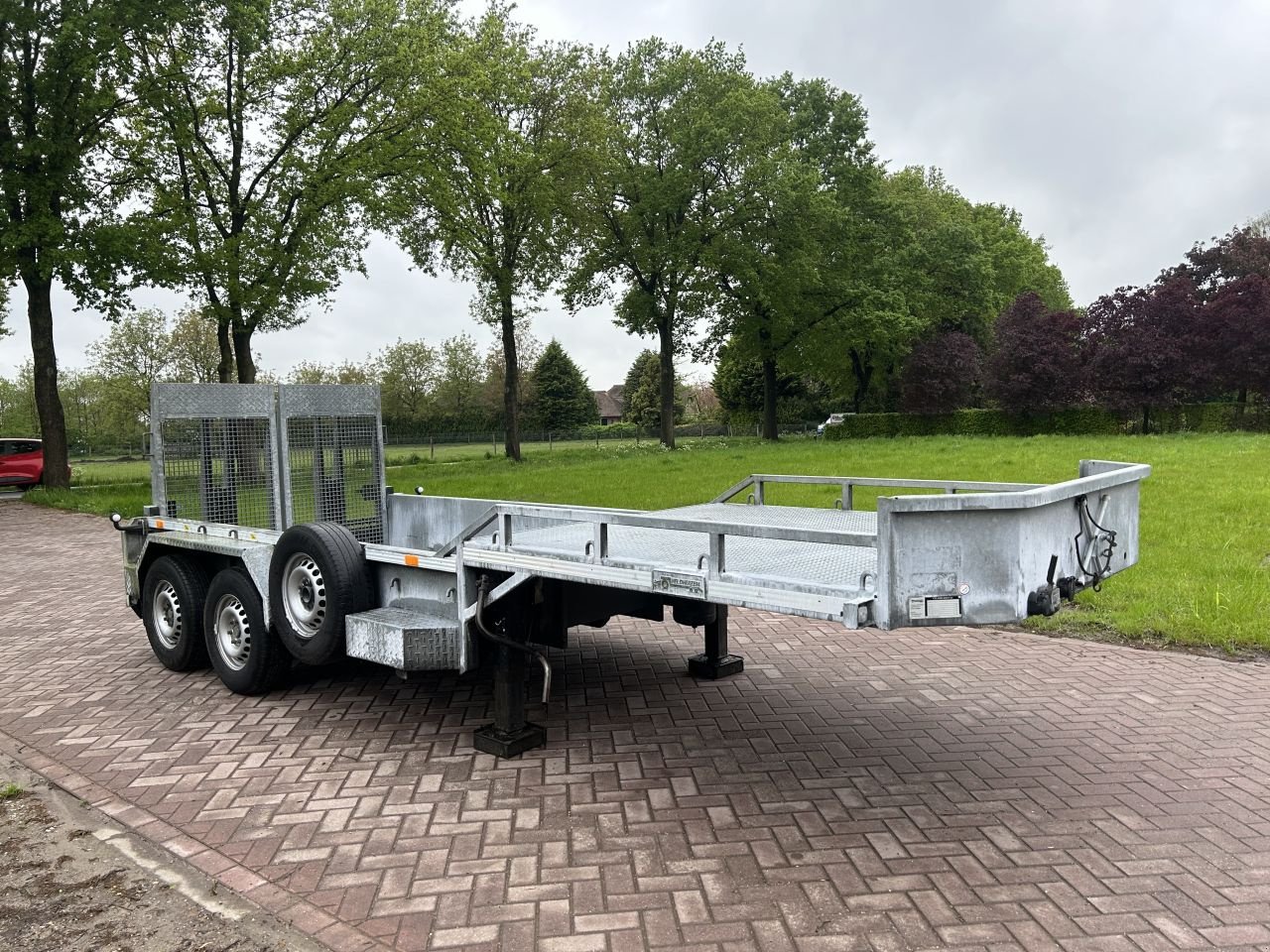 PKW-Anhänger of the type Sonstige be oplegger kuip dieplader Veldhuizen 7.5 ton 2015, Gebrauchtmaschine in Putten (Picture 4)