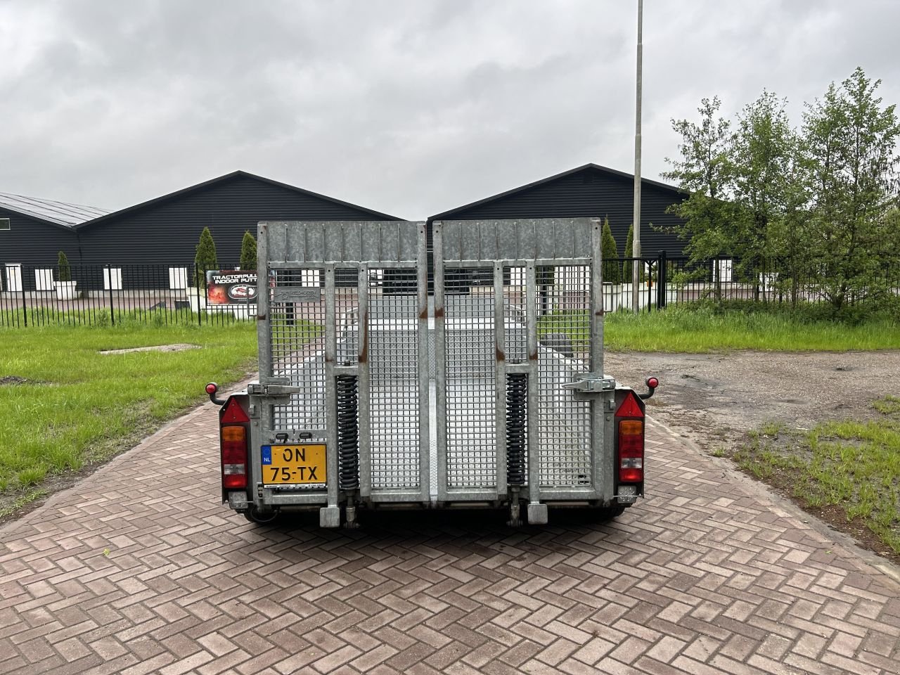 PKW-Anhänger del tipo Sonstige be oplegger kuip dieplader Veldhuizen 7.5 ton 2015, Gebrauchtmaschine en Putten (Imagen 7)