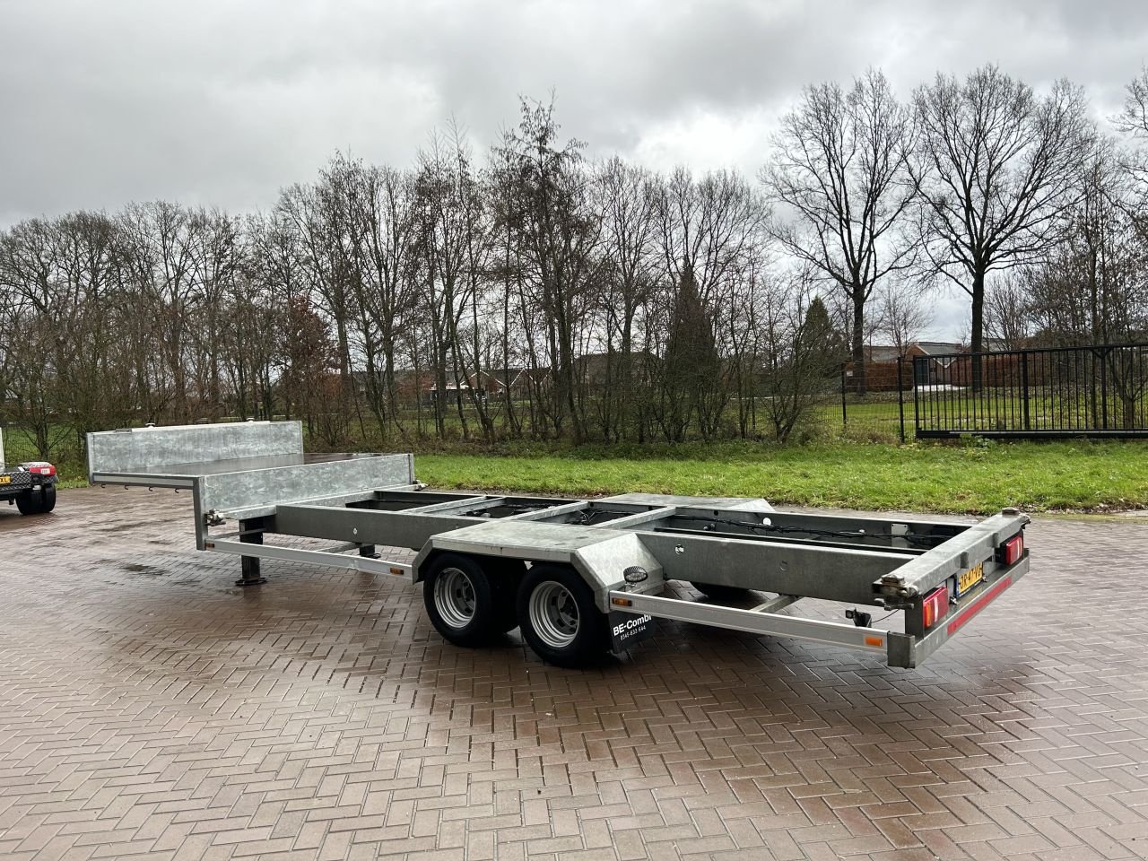 PKW-Anhänger of the type Sonstige be oplegger KUIPER 2019 be oplegger KUIPER 2019 semi dieplader met twistlocks 20, Gebrauchtmaschine in Putten (Picture 5)