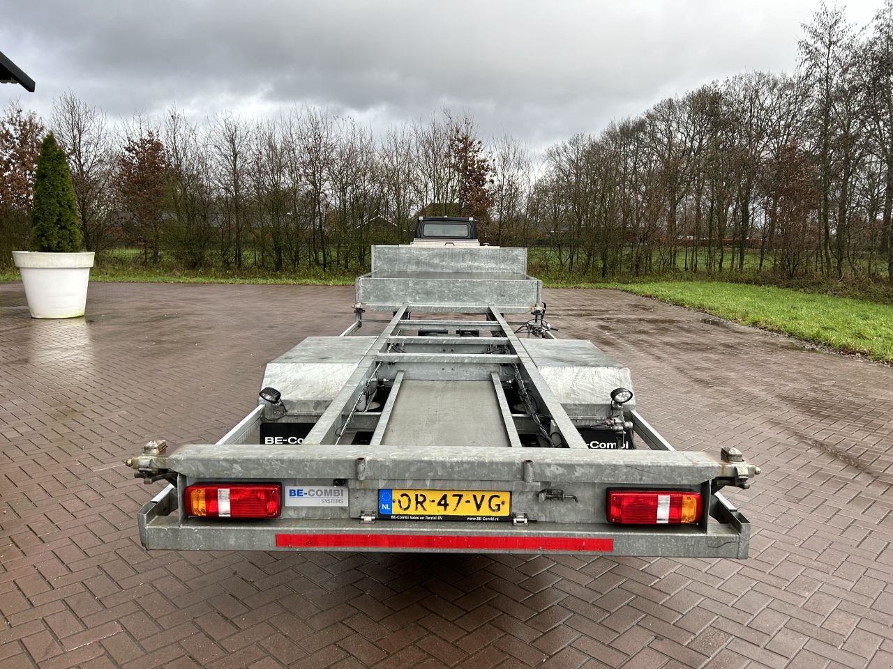 PKW-Anhänger van het type Sonstige be oplegger KUIPER 2019 be oplegger KUIPER 2019 semi dieplader met twistlocks 20, Gebrauchtmaschine in Putten (Foto 8)