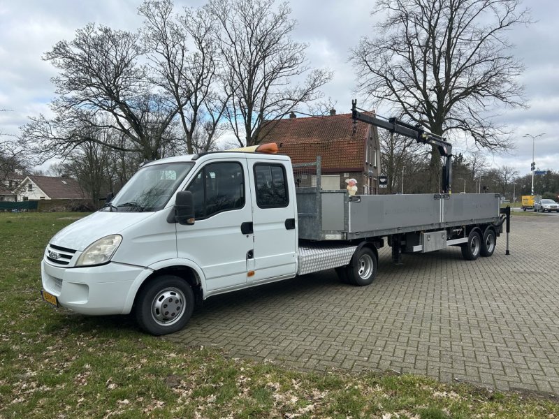 PKW-Anhänger van het type Sonstige be oplegger KUIPER met Amco Veba kraan type T705 2S kraan, Gebrauchtmaschine in Putten (Foto 1)