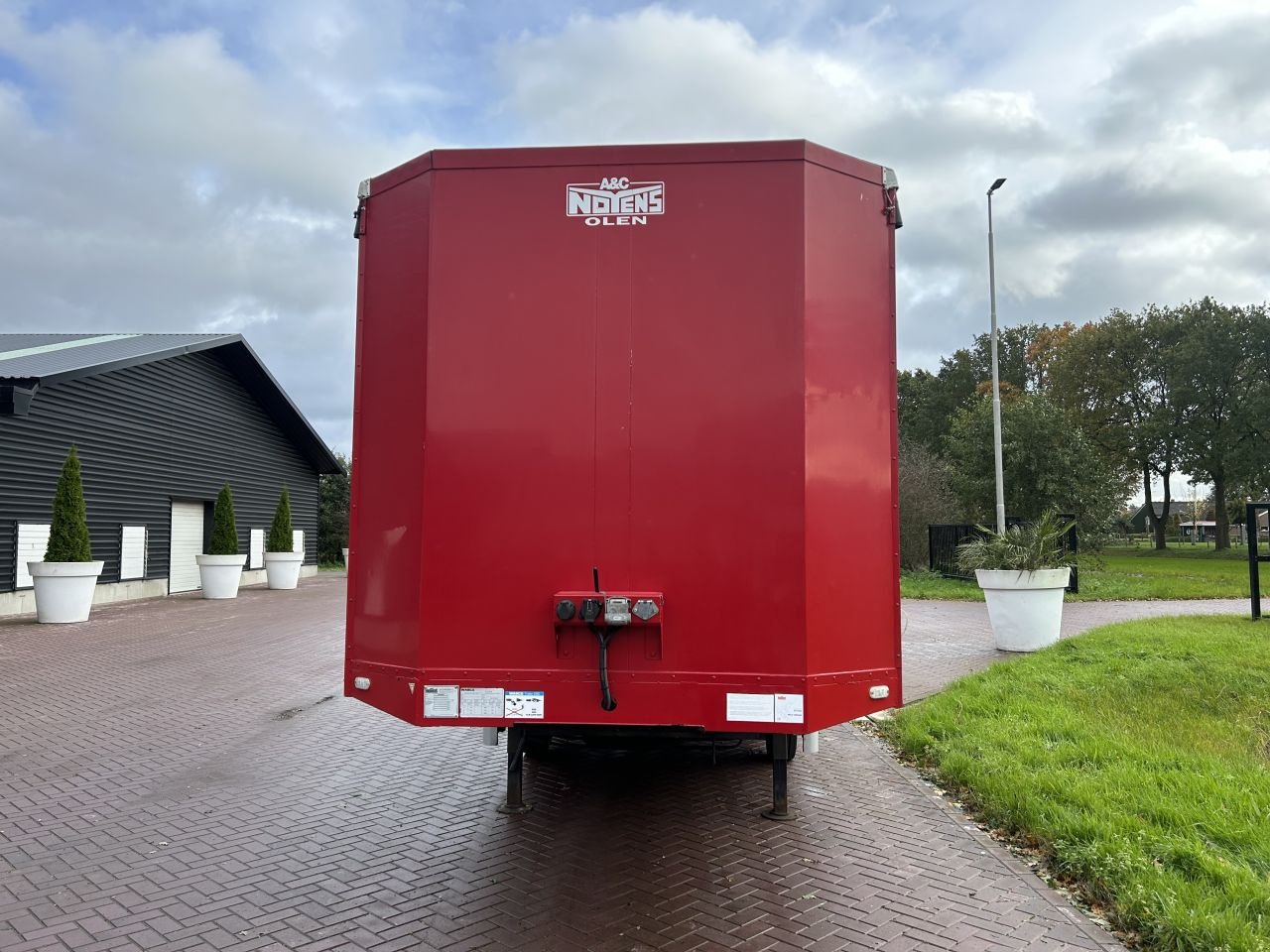 PKW-Anhänger van het type Sonstige be oplegger schuifzeilen 6.7 ton be oplegger schuifzeilen 6.7 ton NOYENS met laadklep 1000 kg, Gebrauchtmaschine in Putten (Foto 8)