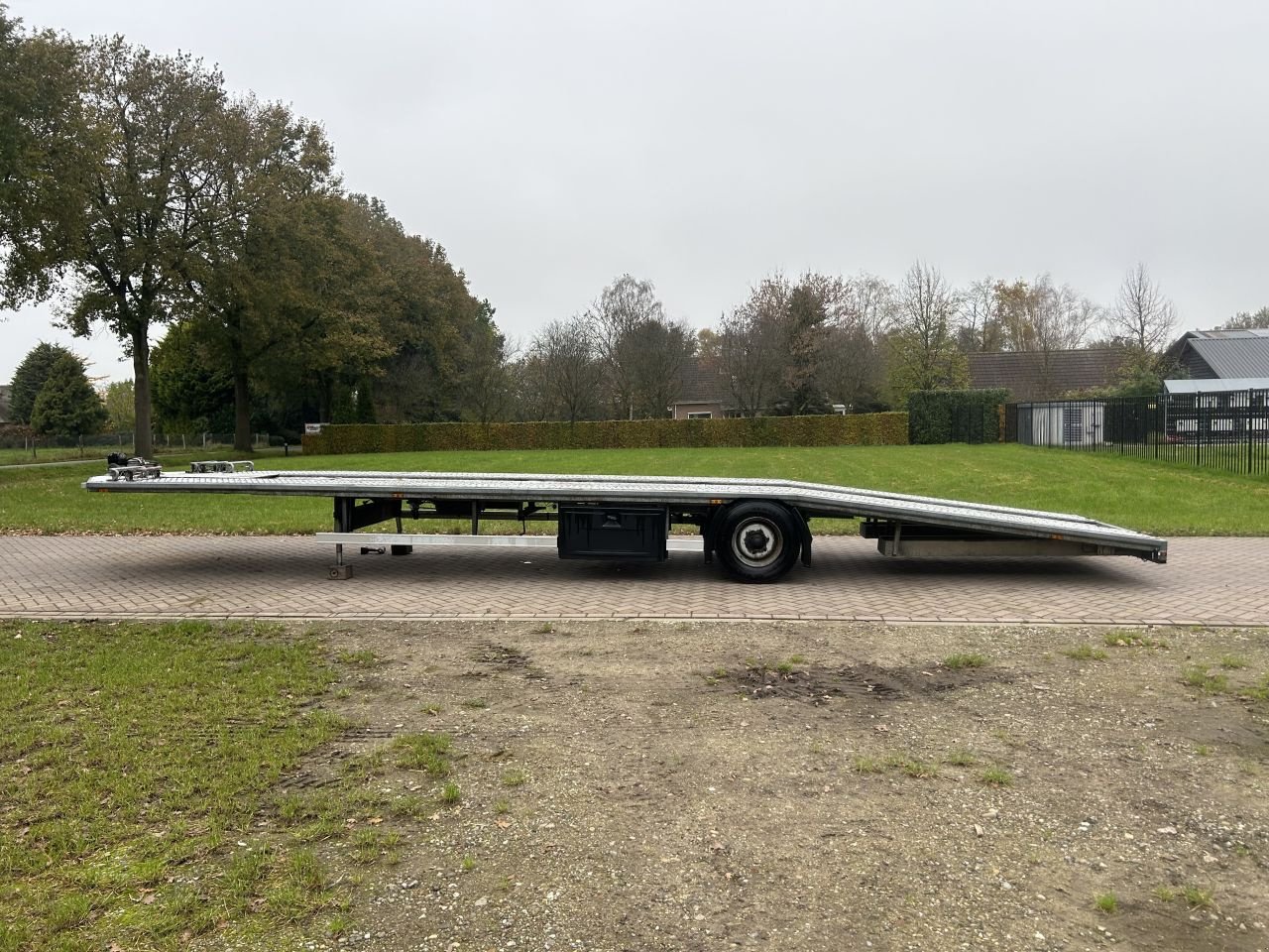 PKW-Anhänger typu Sonstige be oplegger semi dieplader 6.7 TON autotransporter Beck, Gebrauchtmaschine w Putten (Zdjęcie 5)