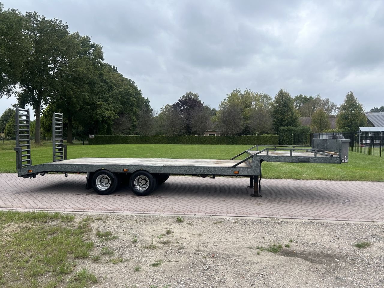 PKW-Anhänger typu Sonstige be oplegger semi dieplader Veldhuizen 10 ton, Gebrauchtmaschine v Putten (Obrázek 5)