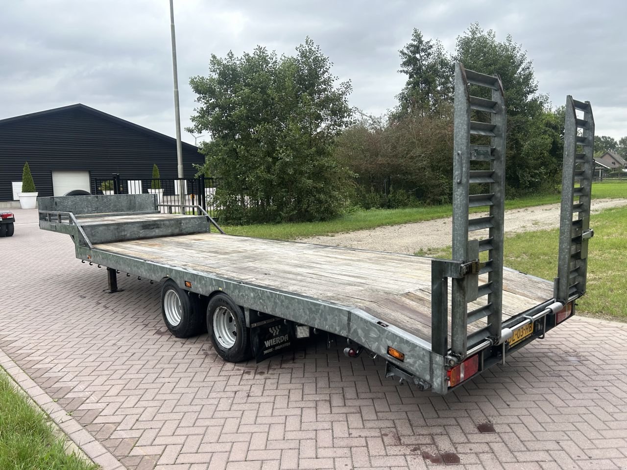 PKW-Anhänger des Typs Sonstige be oplegger semi dieplader Veldhuizen 10 ton, Gebrauchtmaschine in Putten (Bild 3)