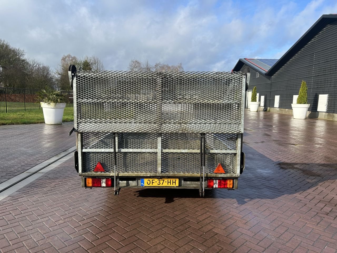 PKW-Anhänger van het type Sonstige be oplegger Veldhuizen Baveco be oplegger Veldhuizen Baveco 6 ton rijplaten dubbele klep, Gebrauchtmaschine in Putten (Foto 7)