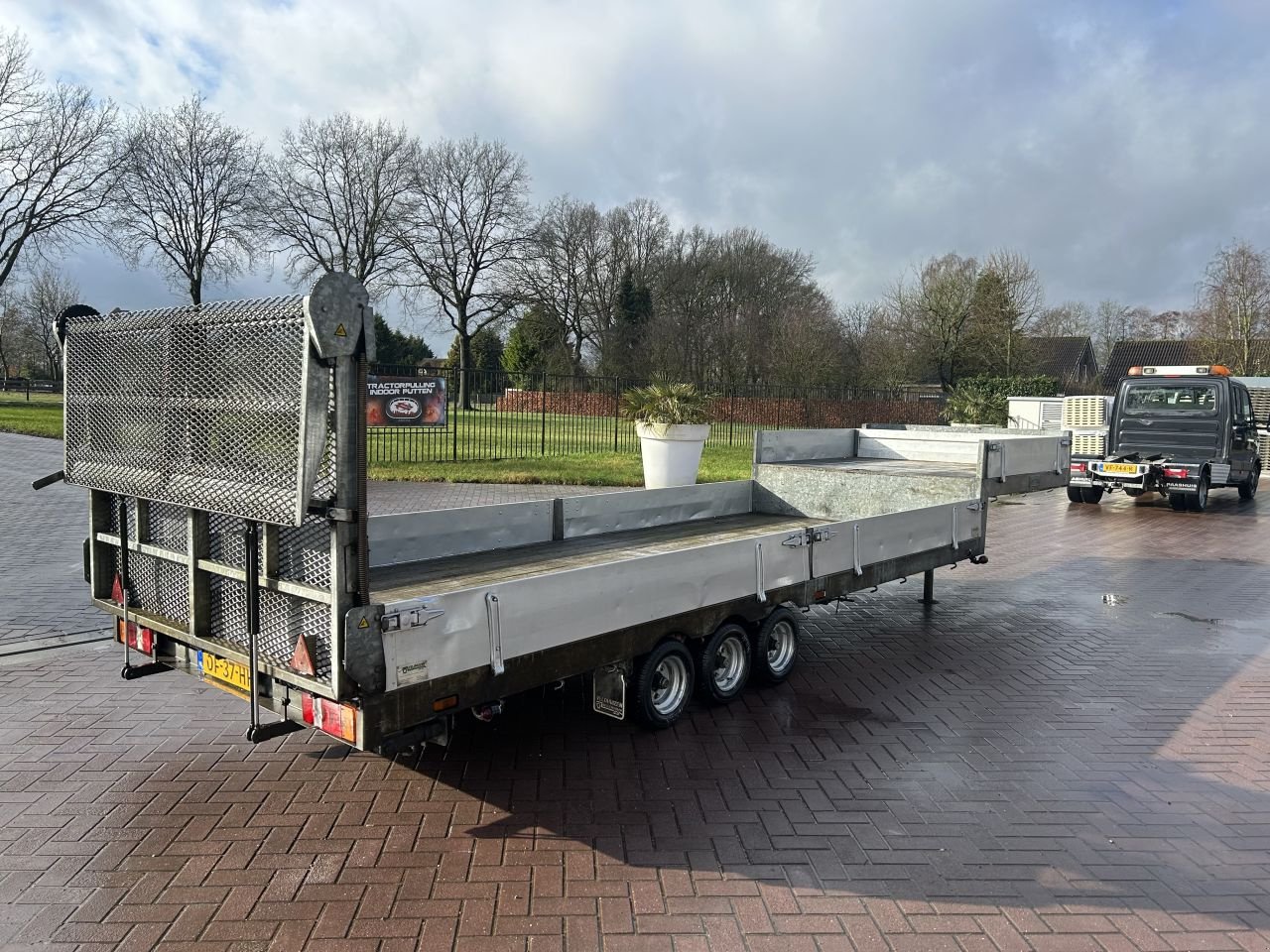 PKW-Anhänger van het type Sonstige be oplegger Veldhuizen Baveco be oplegger Veldhuizen Baveco 6 ton rijplaten dubbele klep, Gebrauchtmaschine in Putten (Foto 5)