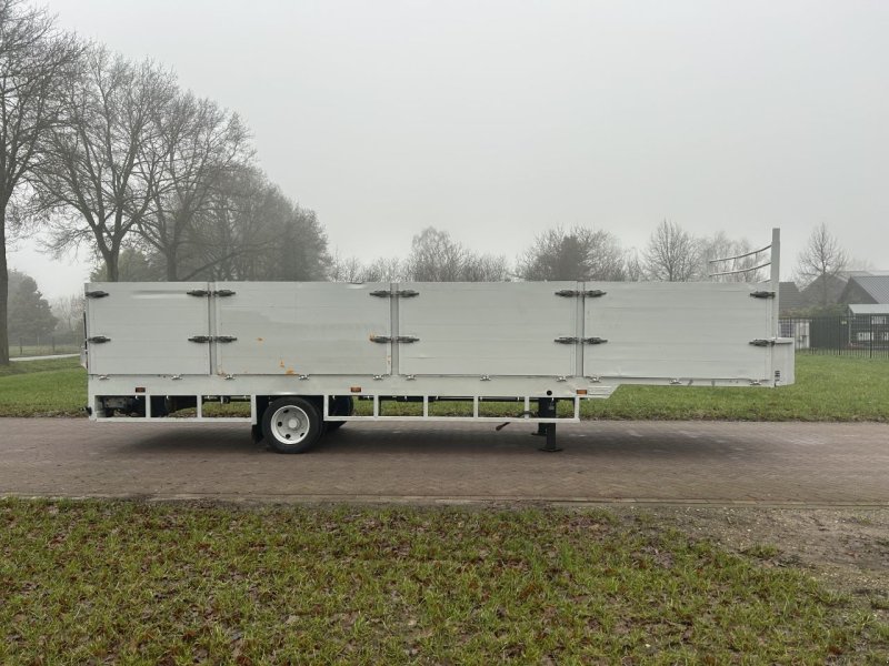 PKW-Anhänger del tipo Sonstige be oplegger vlak met laadklep Dhollandia 1000 kg, Gebrauchtmaschine In Putten (Immagine 1)