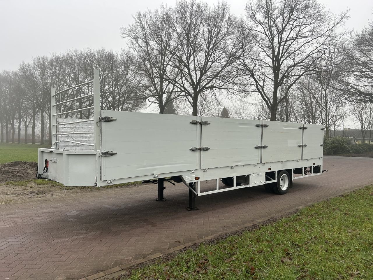 PKW-Anhänger del tipo Sonstige be oplegger vlak met laadklep Dhollandia 1000 kg, Gebrauchtmaschine In Putten (Immagine 8)