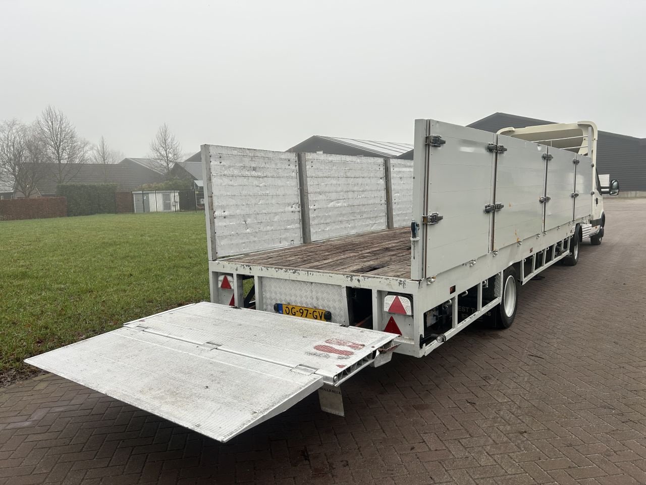 PKW-Anhänger del tipo Sonstige be oplegger vlak met laadklep Dhollandia 1000 kg, Gebrauchtmaschine In Putten (Immagine 3)