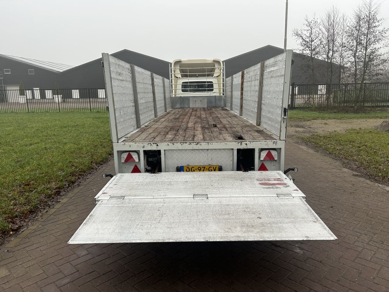 PKW-Anhänger del tipo Sonstige be oplegger vlak met laadklep Dhollandia 1000 kg, Gebrauchtmaschine In Putten (Immagine 10)