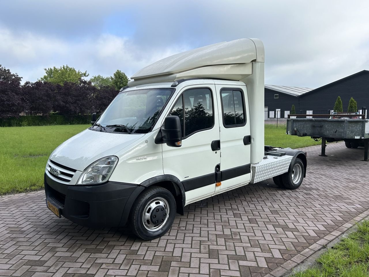 PKW-Anhänger typu Sonstige be trekker 10 ton Iveco Daily 40C15 dubbele cabine, Gebrauchtmaschine v Putten (Obrázok 1)